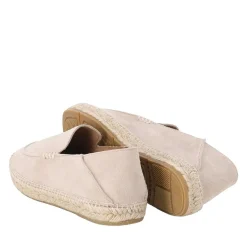 Espadrij l’originale Loafer aus Veloursleder mehrfarbig Schnürschuhe