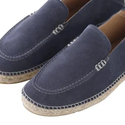 Espadrij l’originale Loafer aus Veloursleder mehrfarbig Schnürschuhe