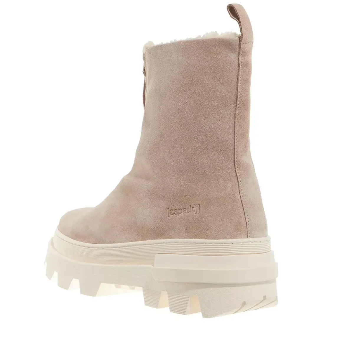 Espadrij l’originale Zipper Bootie Beige Stiefeletten