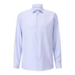 Eton Contemporary-Fit Twillhemd Hellblau Hemd
