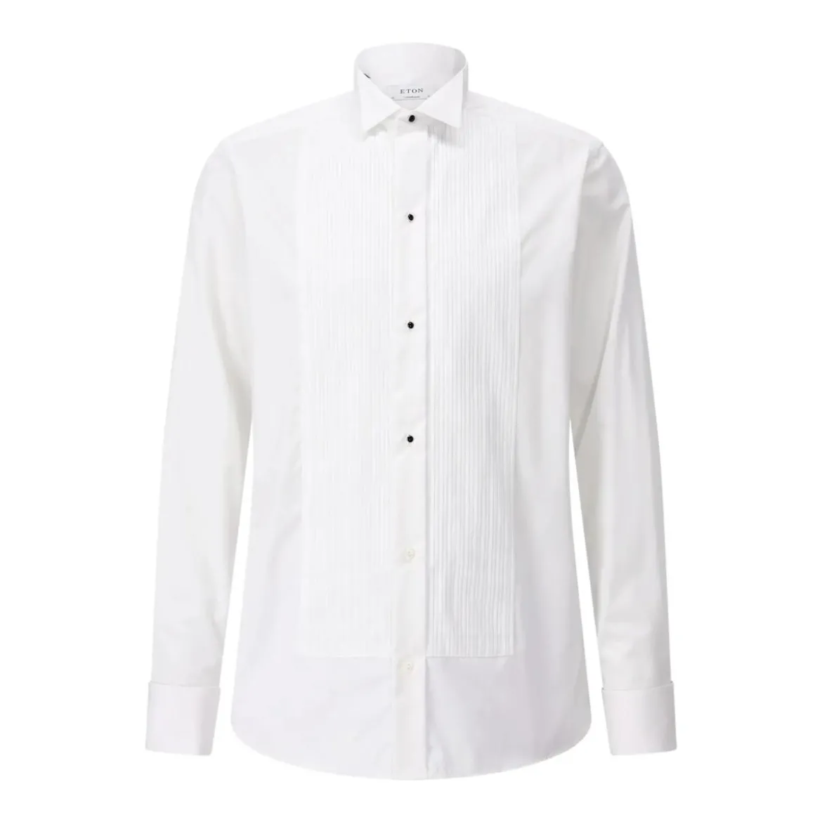 Eton Contemporary-Fit Twillhemd mit Wing-Kragen Weiß Hemd