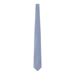 Eton Krawatte mit geometrischen Muster Blau Krawatte