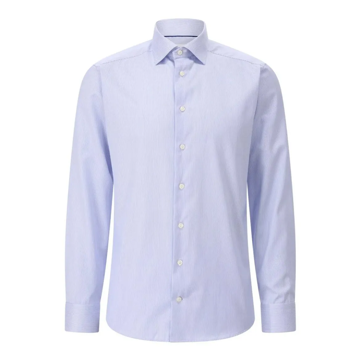 Eton Slim-Fit Twillhemd Hellblau Hemd