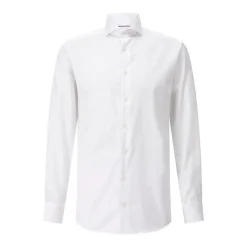 Eton Slim-Fit Twillhemd Weiß Hemd