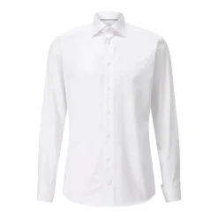 Eton Slim-Fit Twillhemd Weiß Hemd