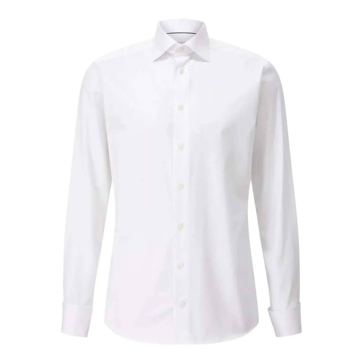 Eton Slim-Fit Twillhemd Weiß Hemd