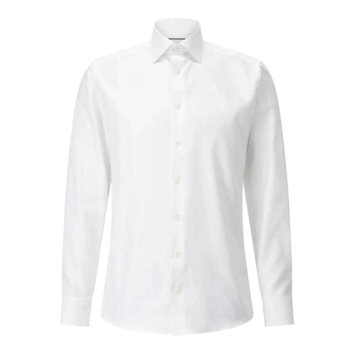 Eton Slim-Fit Twillhemd Weiß Hemd