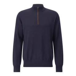 Eton Troyer aus Wolle Dunkelblau Pullover