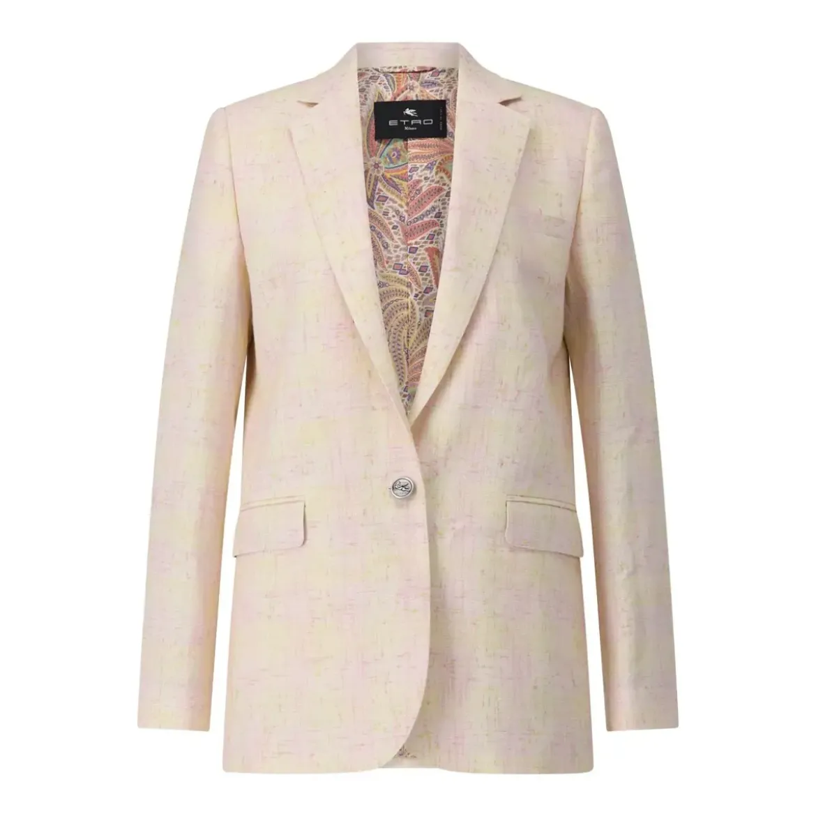 Etro Blazer aus Tweed pink Blazer