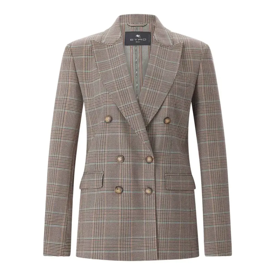 Etro Blazer aus Wolle braun Blazer