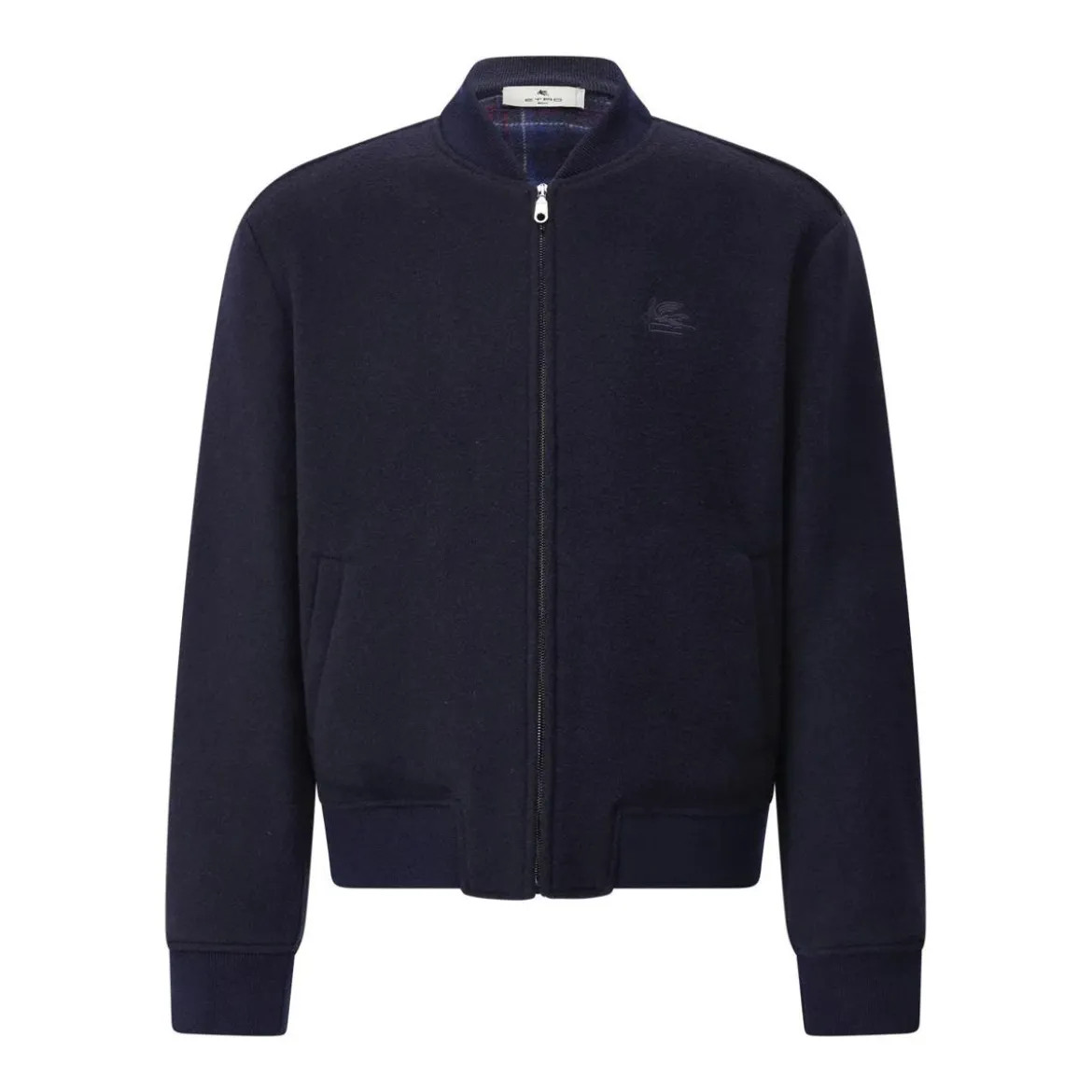 Etro Blouson aus Woll-Mix blau Blouson