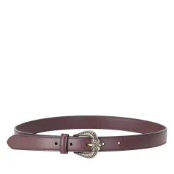 Etro Gürtel aus Leder lila Gürtel