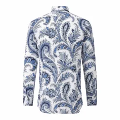Etro Hemd mit Paisley-Muster grau Hemd
