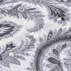 Etro Hemd mit Paisley-Muster grau Hemd