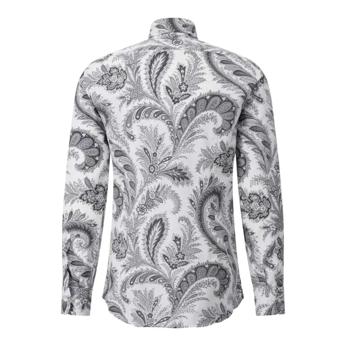 Etro Hemd mit Paisley-Muster grau Hemd
