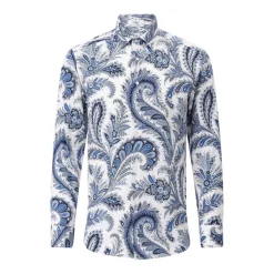 Etro Hemd mit Paisley-Muster grau Hemd