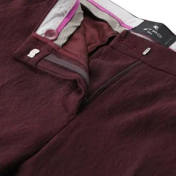 Etro Hose aus Woll-Mix rot Stoffhose