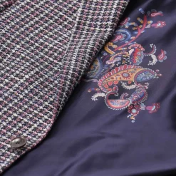 Etro Kariertes Sakko mehrfarbig Anzugjacke