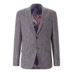 Etro Kariertes Sakko mehrfarbig Anzugjacke