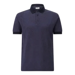 Etro Poloshirt mit Paisley-Muster blau Poloshirt
