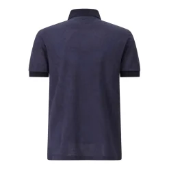 Etro Poloshirt mit Paisley-Muster blau Poloshirt