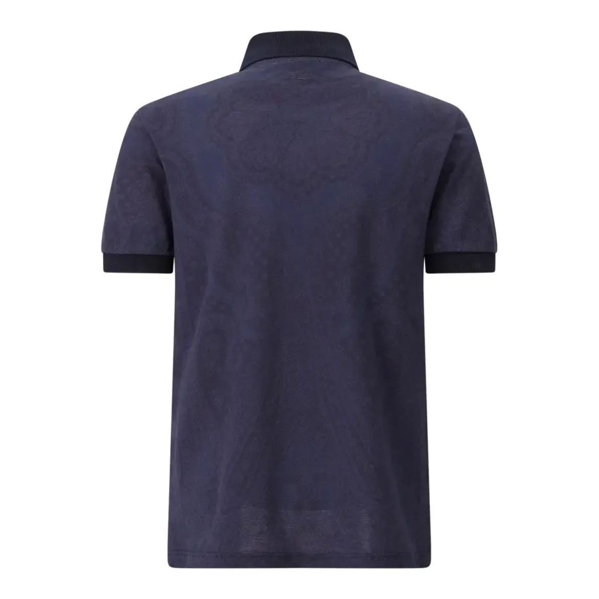 Etro Poloshirt mit Paisley-Muster blau Poloshirt