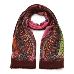 Etro Schal aus Kaschmir pink Leichter Schal
