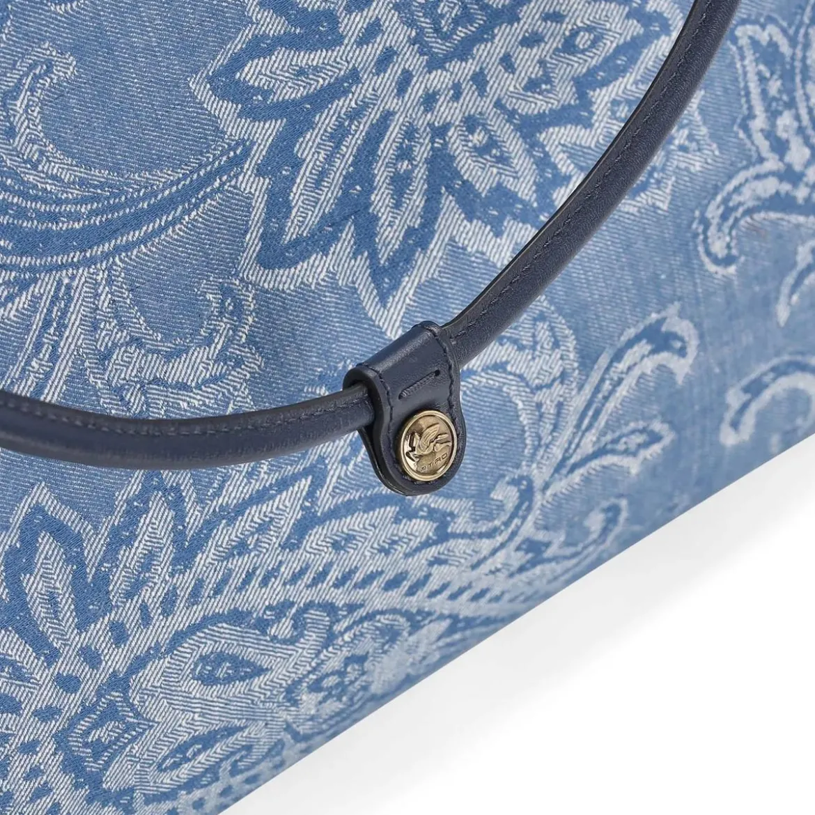 Etro Shopper Eyes mit Jacquardmuster blau Shopper