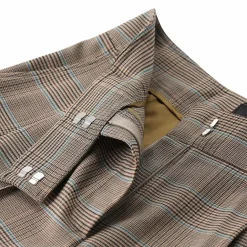 Etro Stoffhose aus Wolle beige Stoffhose