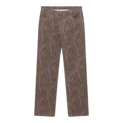 Etro Straight-Fit Jeans mit Paisley Muster braun Hose