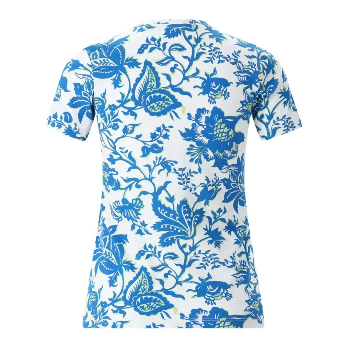 Etro T-Shirt mit floralem Muster blau T-Shirt