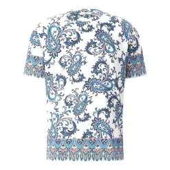 Etro T-Shirt mit Paisley-Muster mehrfarbig T-Shirt