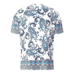 Etro T-Shirt mit Paisley-Muster mehrfarbig T-Shirt