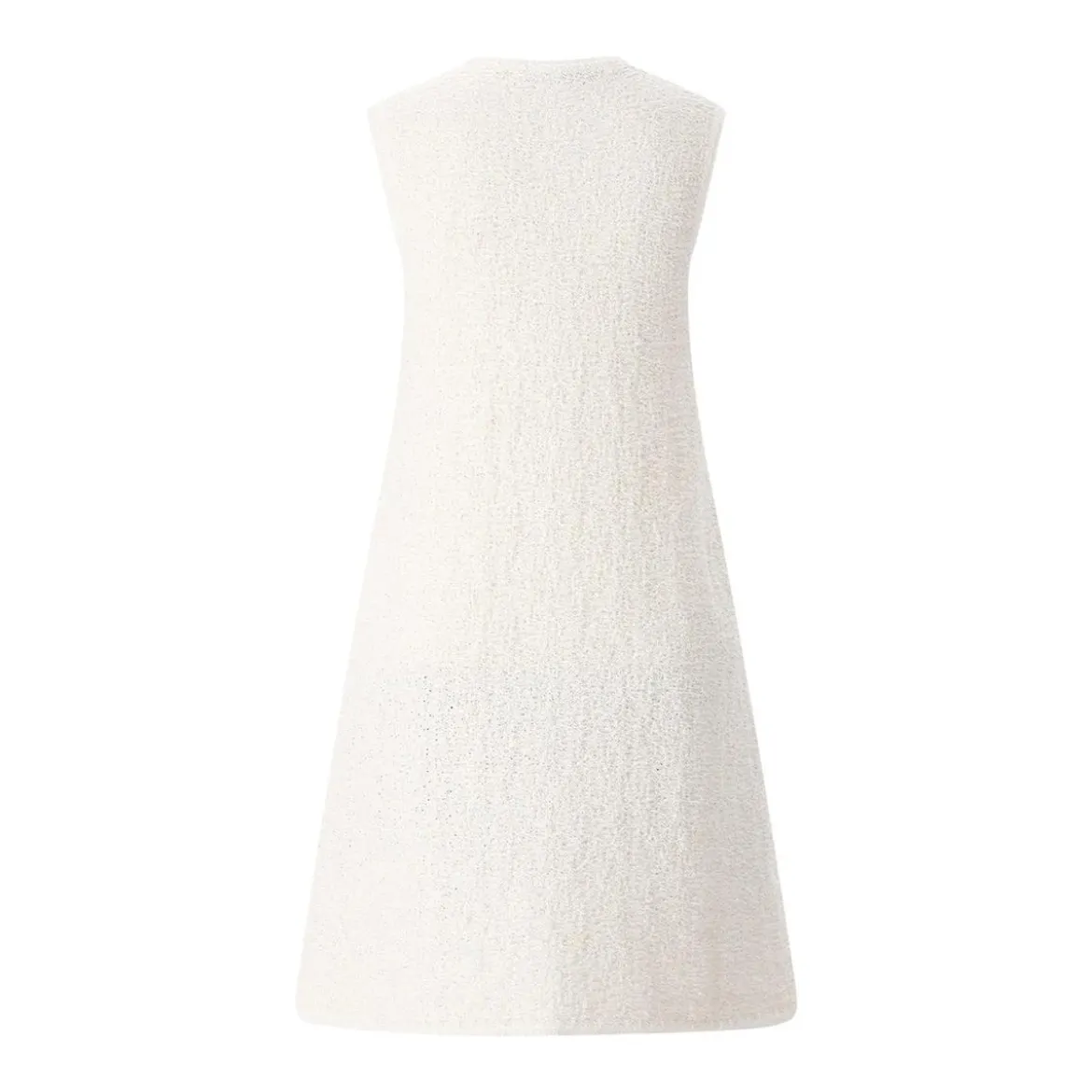 Fabiana Filippi Minikleid aus Baumwollmix weiß Minikleid