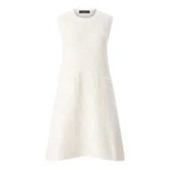 Fabiana Filippi Minikleid aus Baumwollmix weiß Minikleid