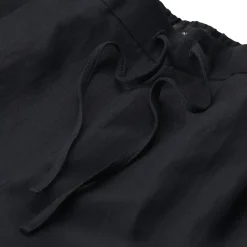 Fabiana Filippi Stoffhose aus Leinenmix dunkelblau Stoffhose