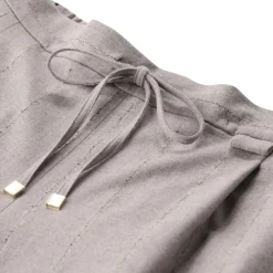 Fabiana Filippi Stoffhose aus Wolle grau Stoffhose