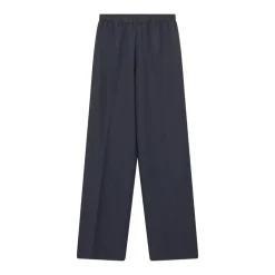Fabiana Filippi Weite Stoffhose Trevi dunkelblau Stoffhose