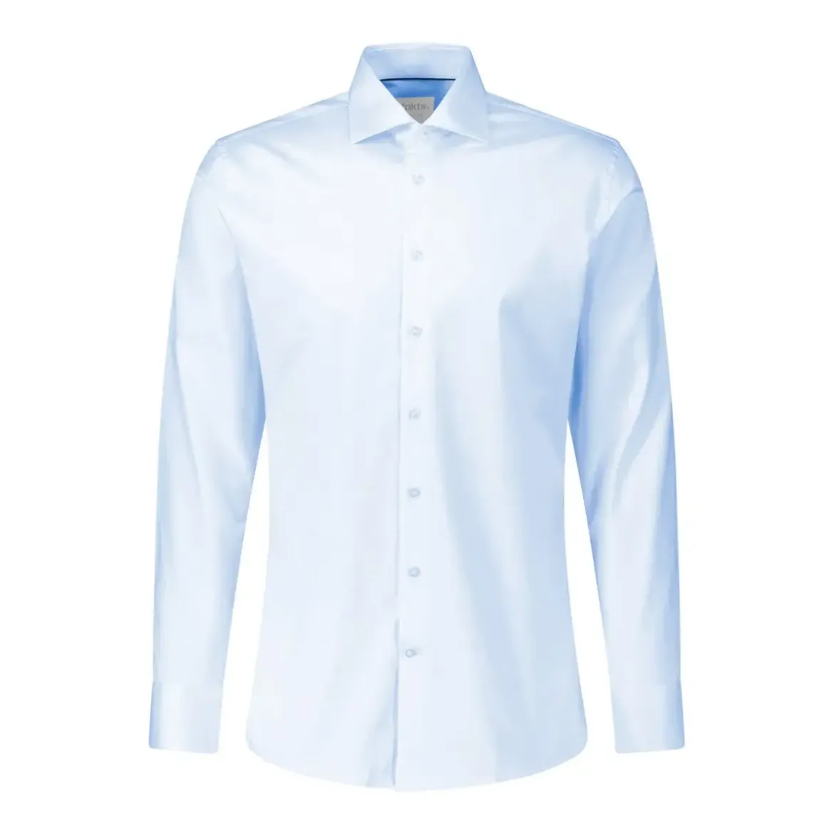 fakts Slim-Fit Hemd aus Baumwolle weiß Hemd