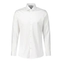 fakts Slim-Fit Hemd aus Baumwolle weiß Hemd