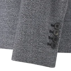 fashion Blazer aus Baumwoll-Mix grau Blazer