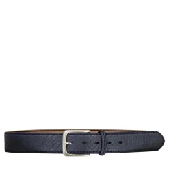 Fausto Colato Gürtel aus Bison-Leder grau Gürtel