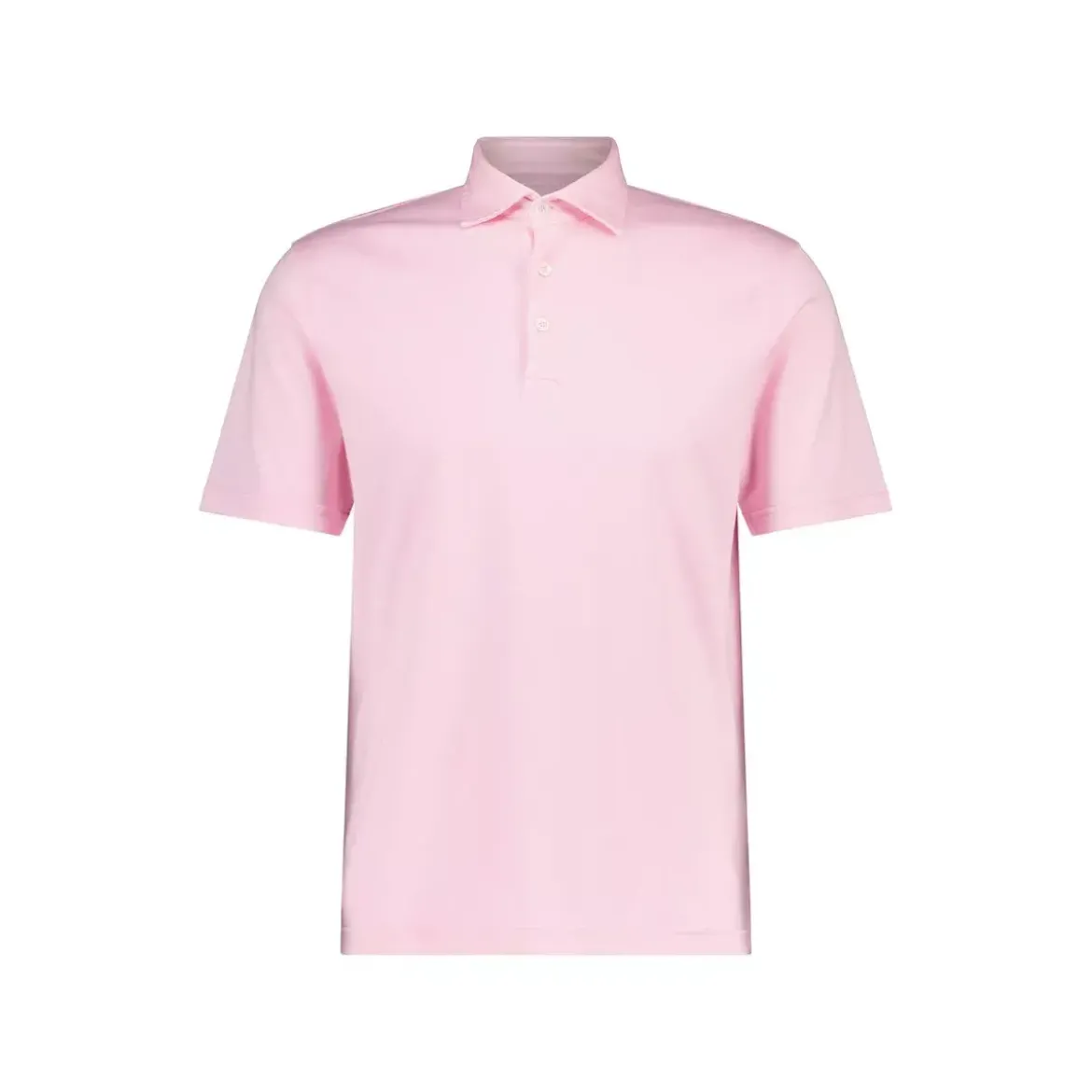 Fedeli Poloshirt aus Baumwolle Rosa Poloshirt