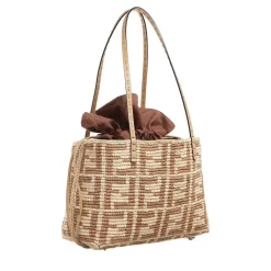 Fendi ShoppingRoll Paglia Bag Shopper