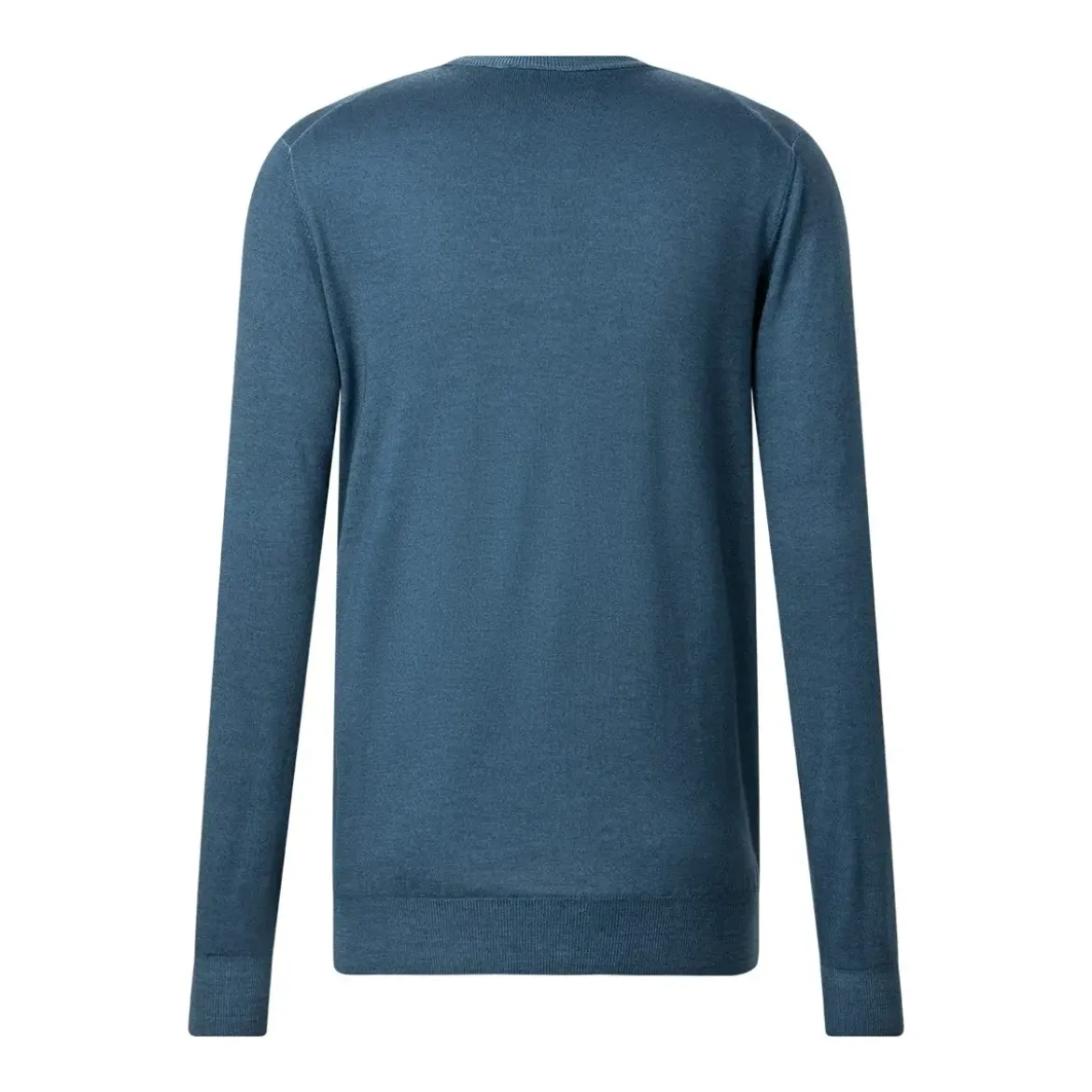 FILIPPO DE LAURENTIIS Pullover aus Merinowolle blau Pullover