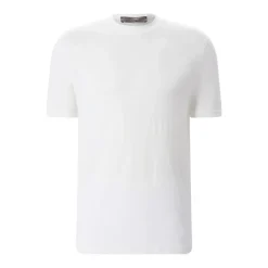 FILIPPO DE LAURENTIIS T-Shirt aus Leinenmix rot T-Shirt