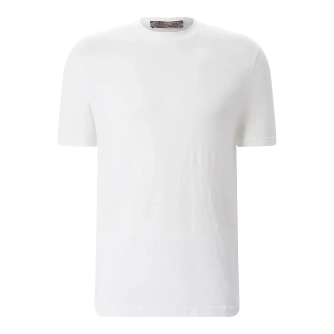 FILIPPO DE LAURENTIIS T-Shirt aus Leinenmix rot T-Shirt