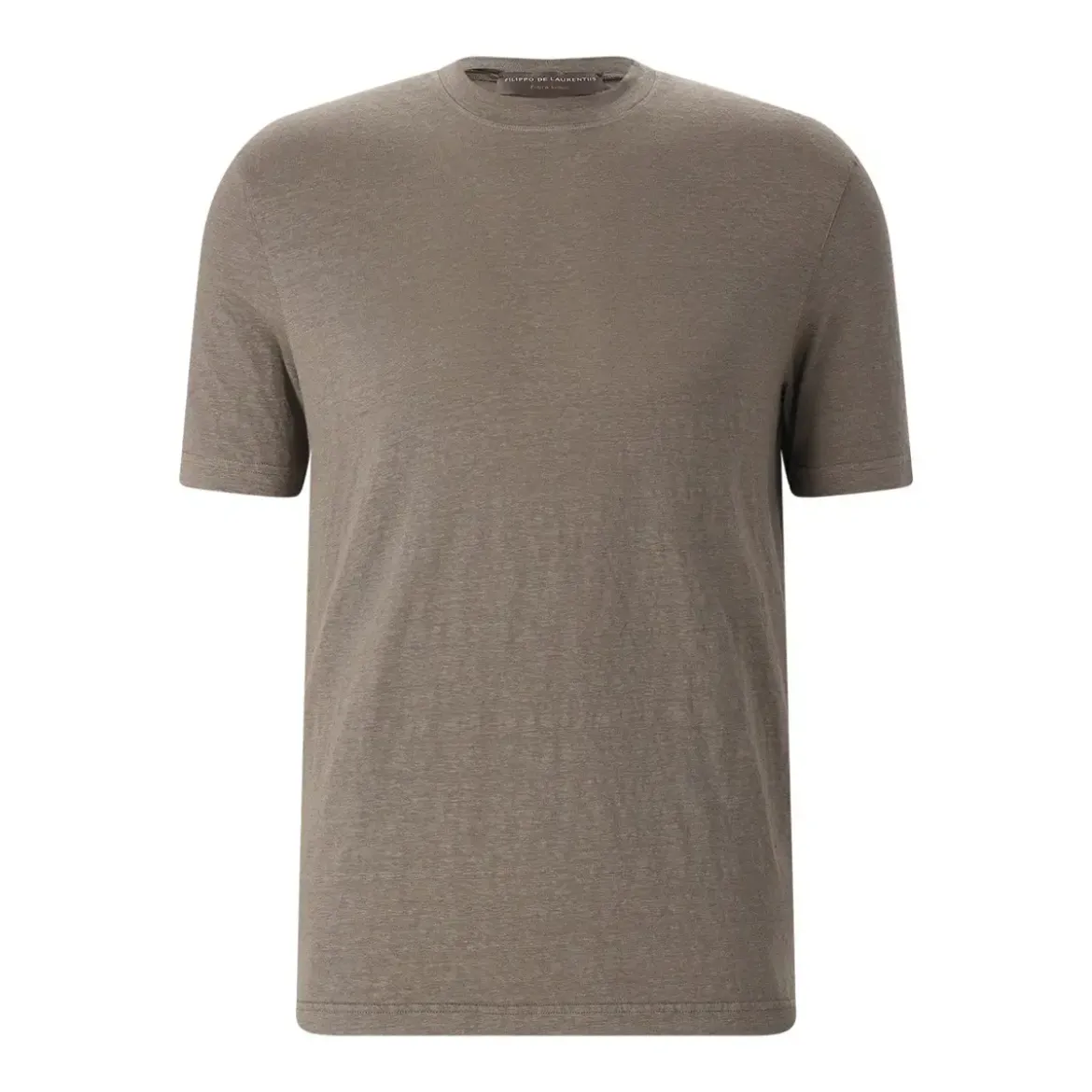FILIPPO DE LAURENTIIS T-Shirt aus Leinenmix rot T-Shirt