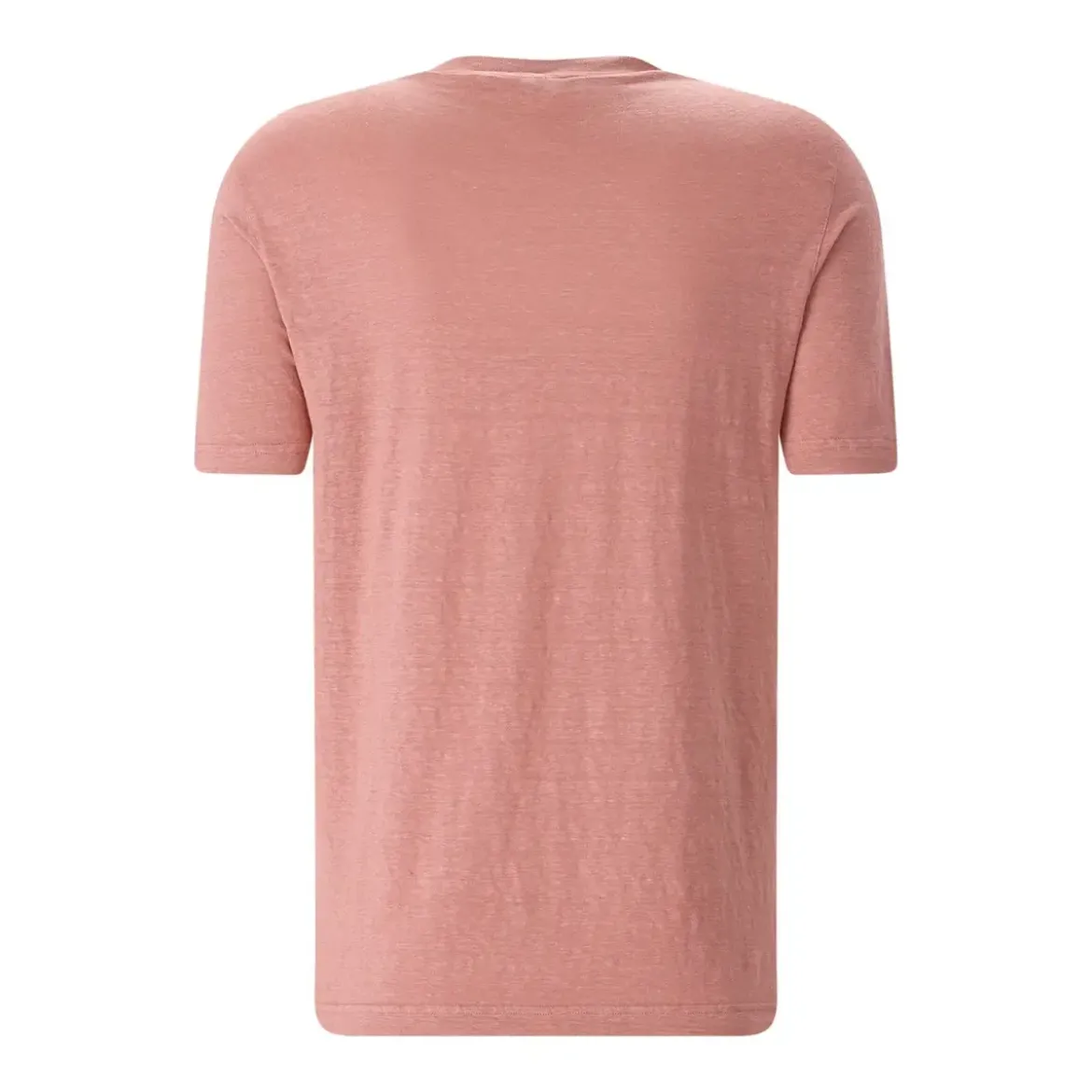 FILIPPO DE LAURENTIIS T-Shirt aus Leinenmix rot T-Shirt
