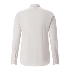 Finamore Hemd Luigi aus Baumwolle & Kaschmir beige Hemd